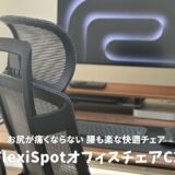 FlexiSpotオフィスチェアC2レビュー：お尻が痛くならない、腰も楽な快適チェア