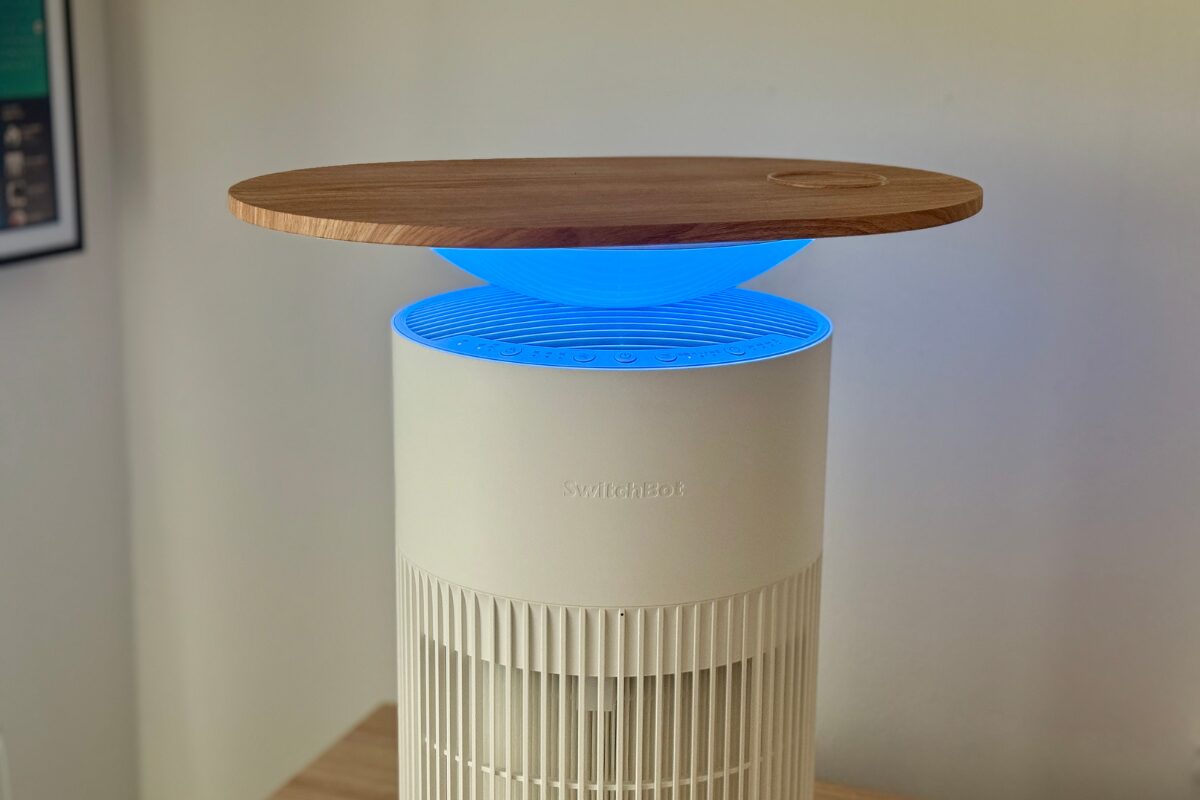 SwitchBot 空気清浄機Tableレビュー！1台4役の革命！スマートホームの 