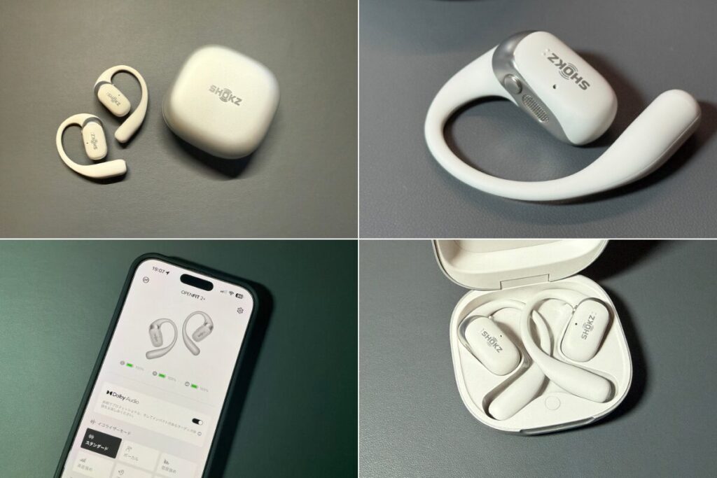 Shokz OpenFit 2+ 耳が痛くならない！快適さと高音質を叶えるオープンイヤーイヤホン