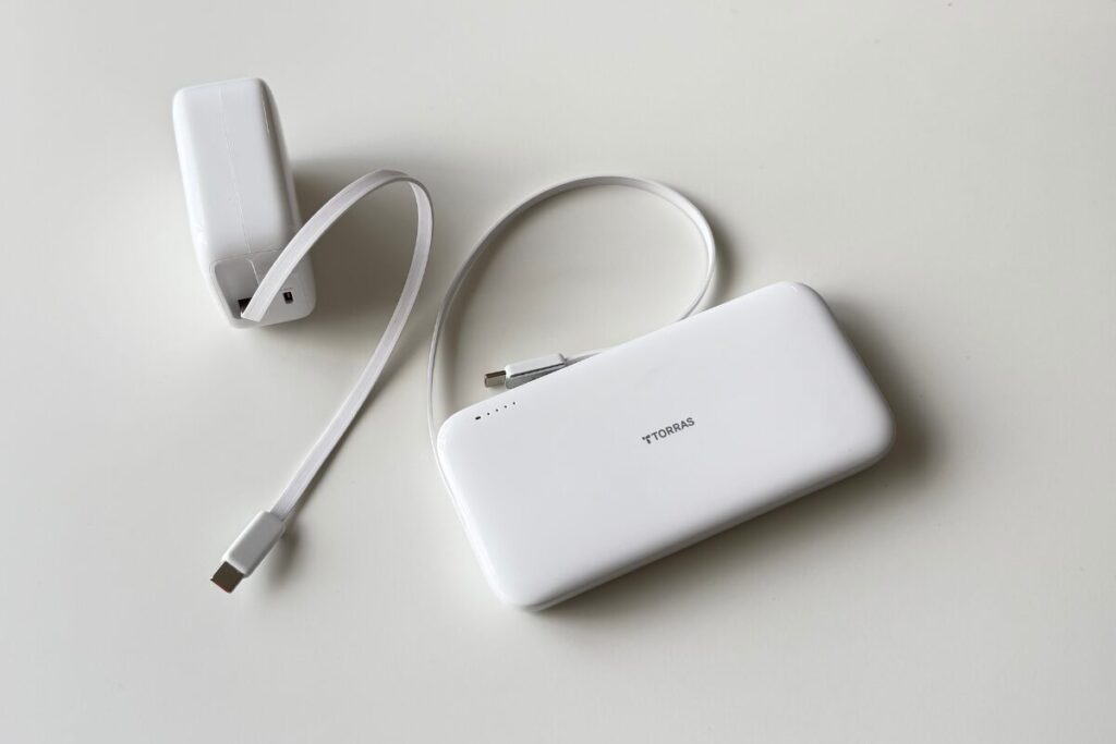 TORRAS FlexLine 67W＆巻き取り式モバイルバッテリー徹底レビュー！ケーブルいらずで充電ストレスゼロに