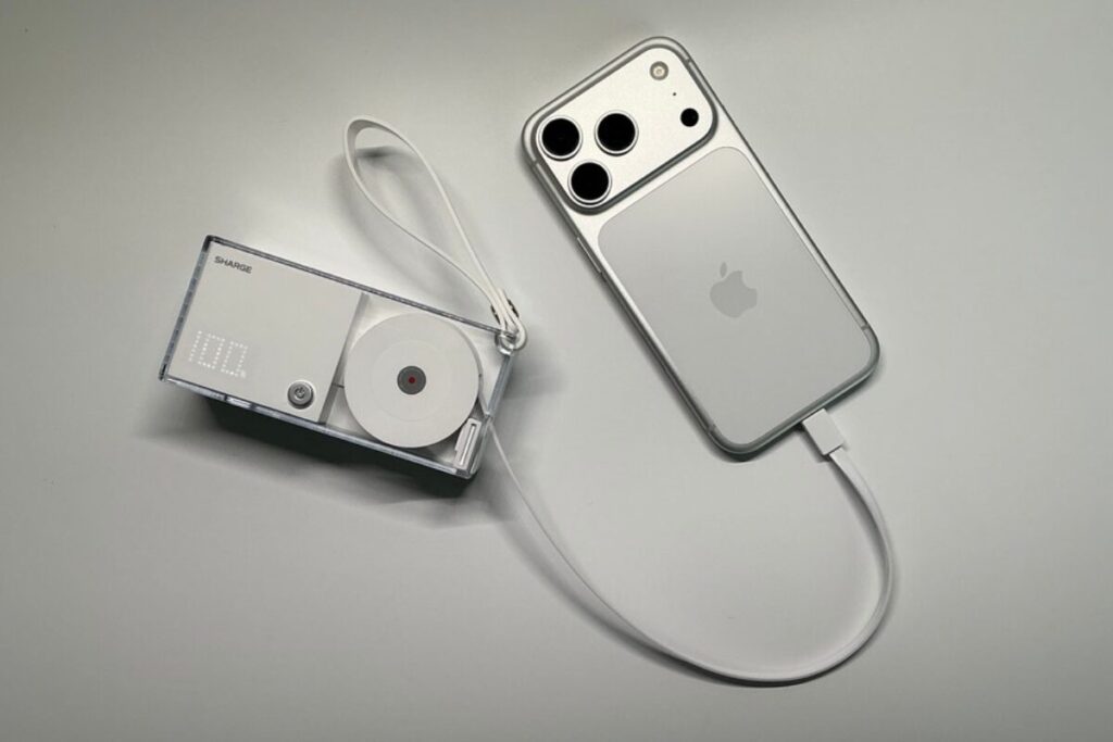 Sharge Retractable 3-in-1 Power Bankがすごい！デザインも機能も妥協なしの次世代モバイルバッテリー