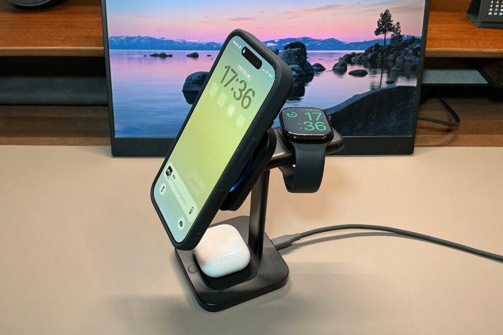 ESR 3in1 充電器 Qi2.2認証25Wレビュー！ワイヤレスなのに速い？発熱・本音評価まとめ