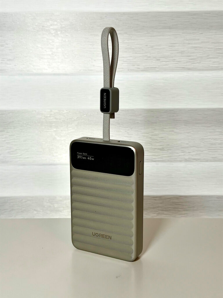 UGREEN Nexode Wavyレビュー!発火・劣化の不安が消えた、見える化モバイルバッテリーの本音