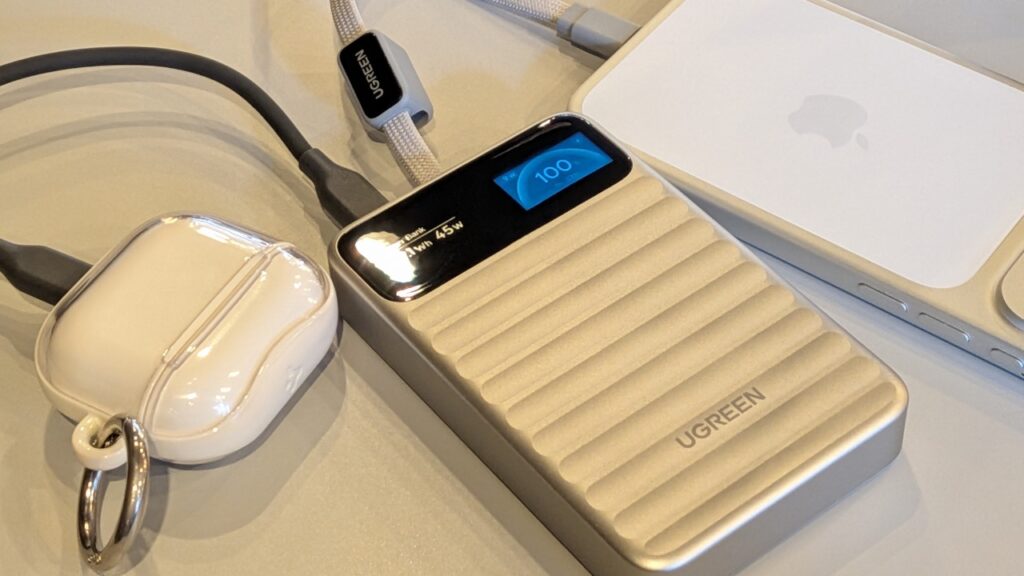 UGREEN Nexode Wavyレビュー!発火・劣化の不安が消えた、見える化モバイルバッテリーの本音