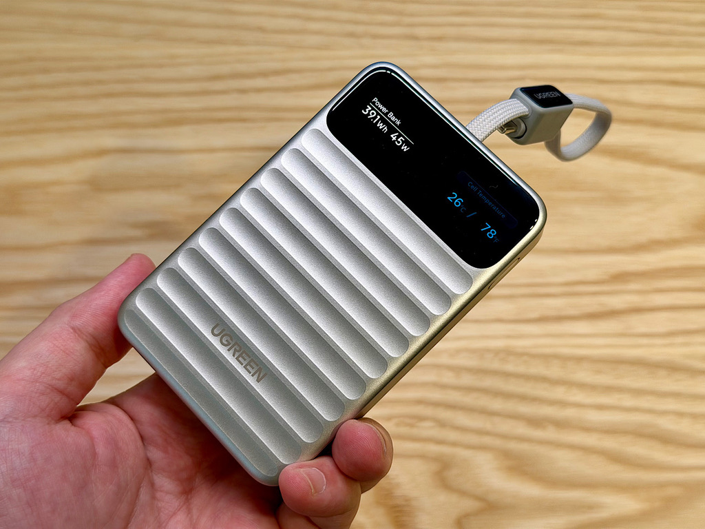 UGREEN Nexode Wavyレビュー!発火・劣化の不安が消えた、見える化モバイルバッテリーの本音